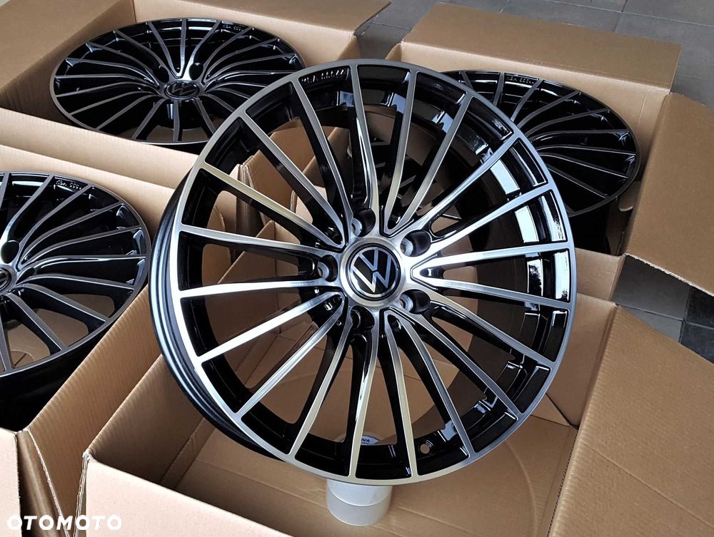 Alufelgi 18 VW T5 T6 Transporter Caravelle Multivan Czarne 5x120 429#