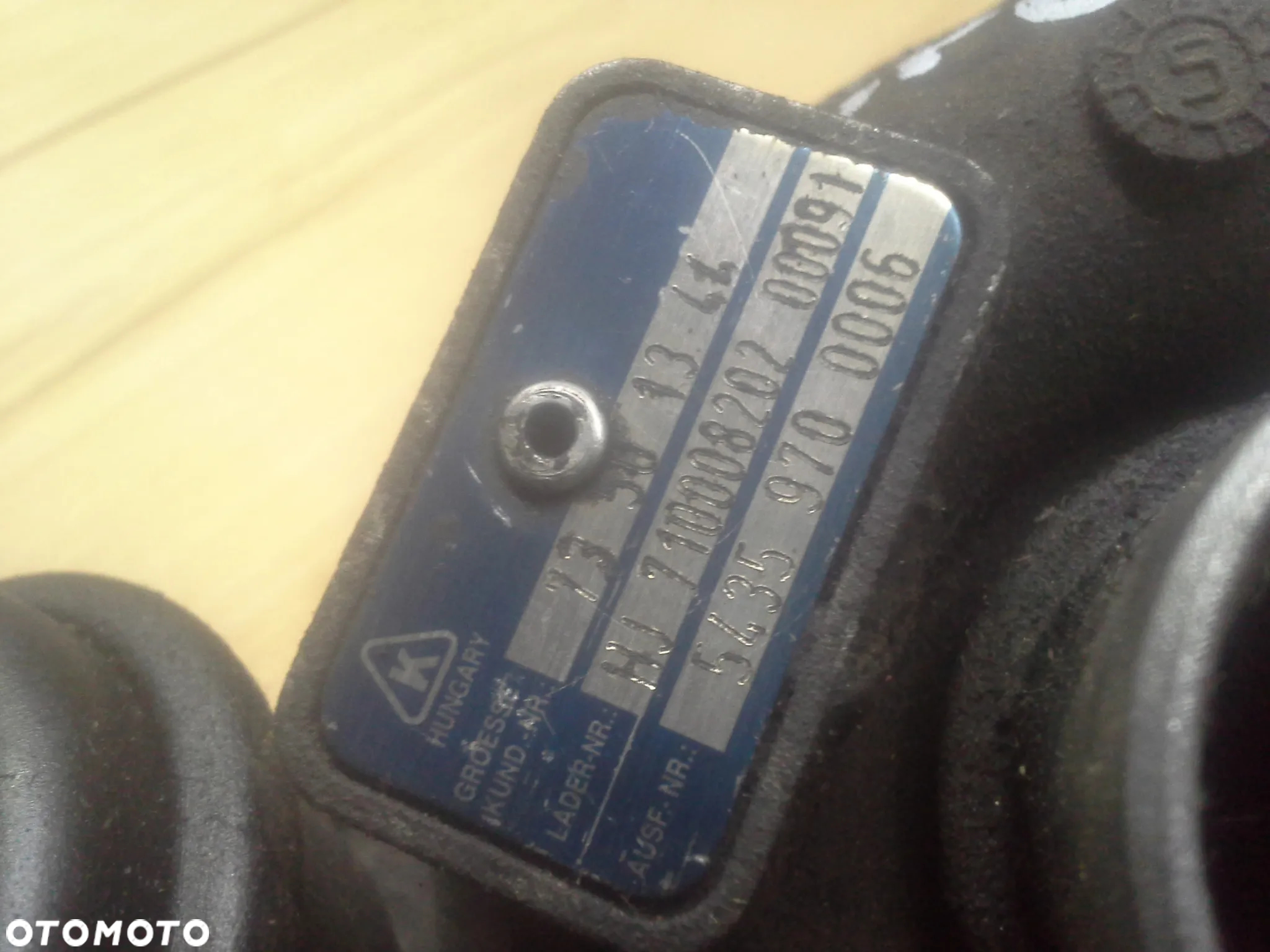 Opel Corsa 1.7 CDTi turbosprężarka 73501344 - 4
