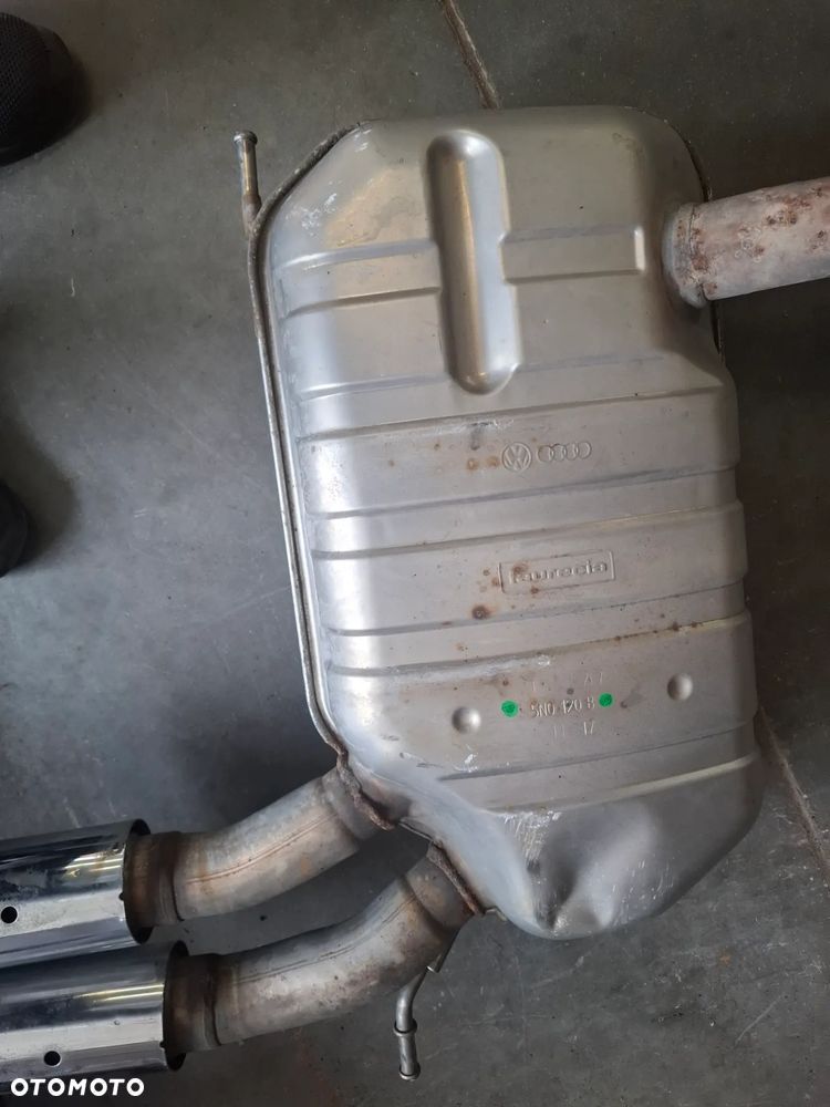 Tłumik wydech Volkswagen Tiguan Audi Q3 2018 rok nr 5N0253411H , 5N0120B - 3