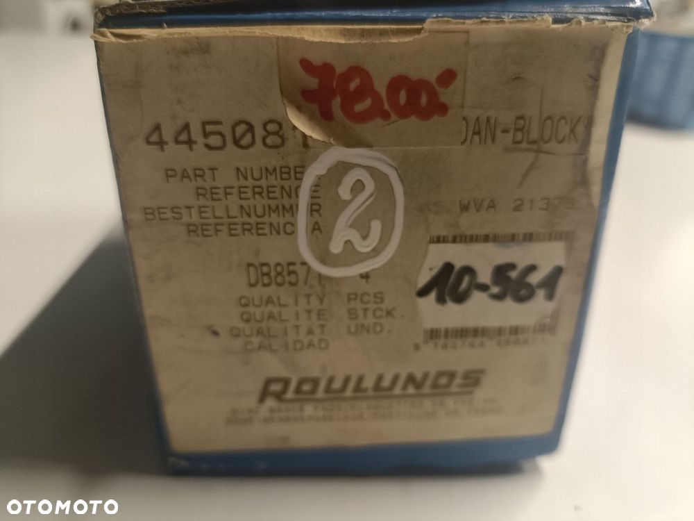 Ford Probe Mazda 626 MX6 MX-6 2.0 PRZEDNIE KLOCKI HAMULCOWE przód 445081 - 2