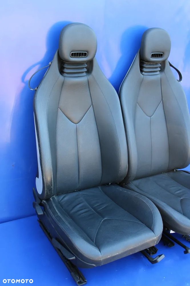 Fotele przednie grzane z nadmuchem Airscarf Mercedes SLK R171 W171 Anglik - 10