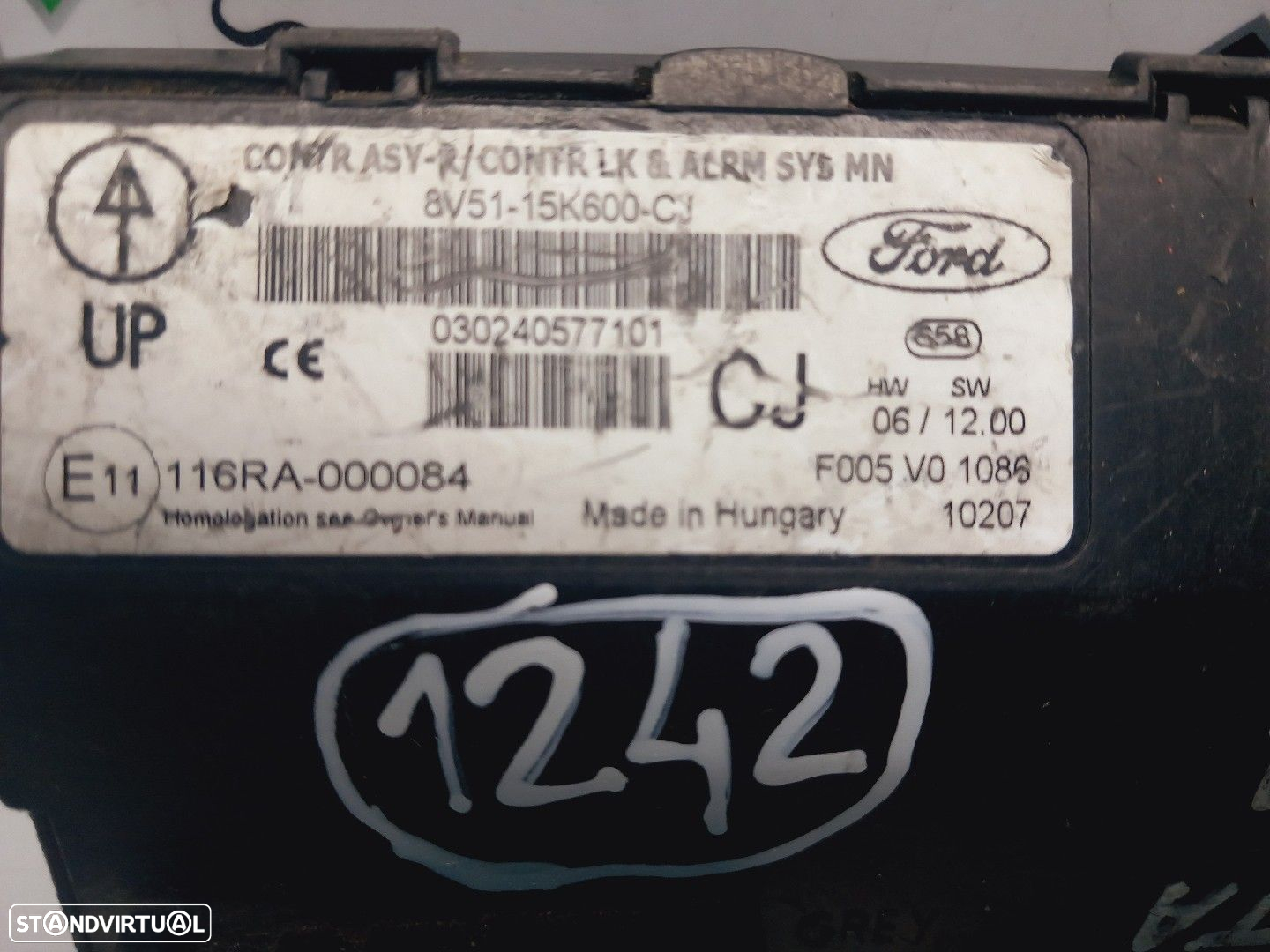Módulo Eletrónico Ford Fiesta Vi (Cb1, Ccn) - 5