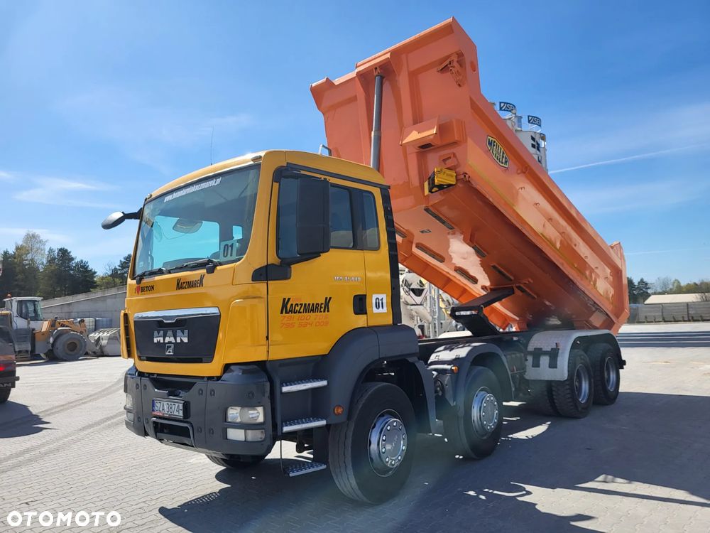 MAN TGS 41.440 8x4 / WYWROTKA / MEILLER KIPPER / 2008 rok. - 1