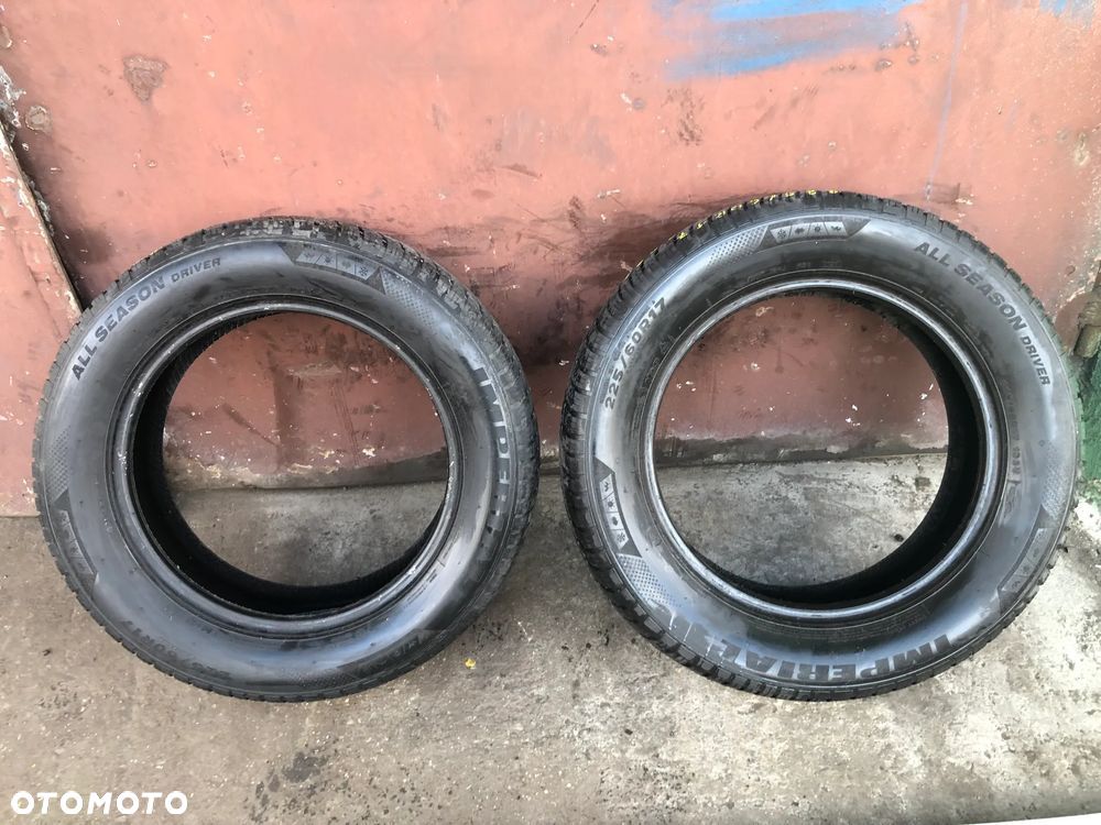 3385. Opony Całoroczne 225/60 R17 103V Bieżnik 7 MM 2020r Imperial AllSeason Driver 2Szt - Wysyłka Montaż - 3