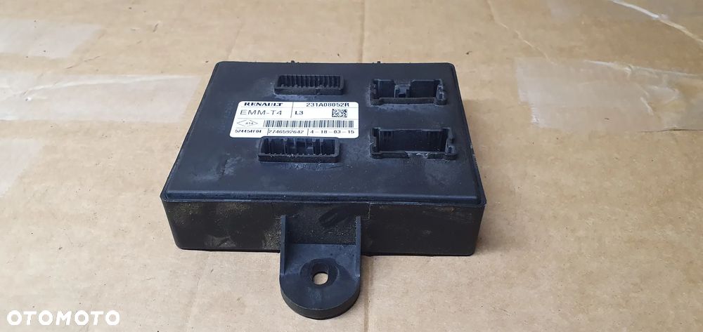 Moduł sterownik EMM-T4 Start Stop Opel Vivaro B Trafic III 231A08052R - 2