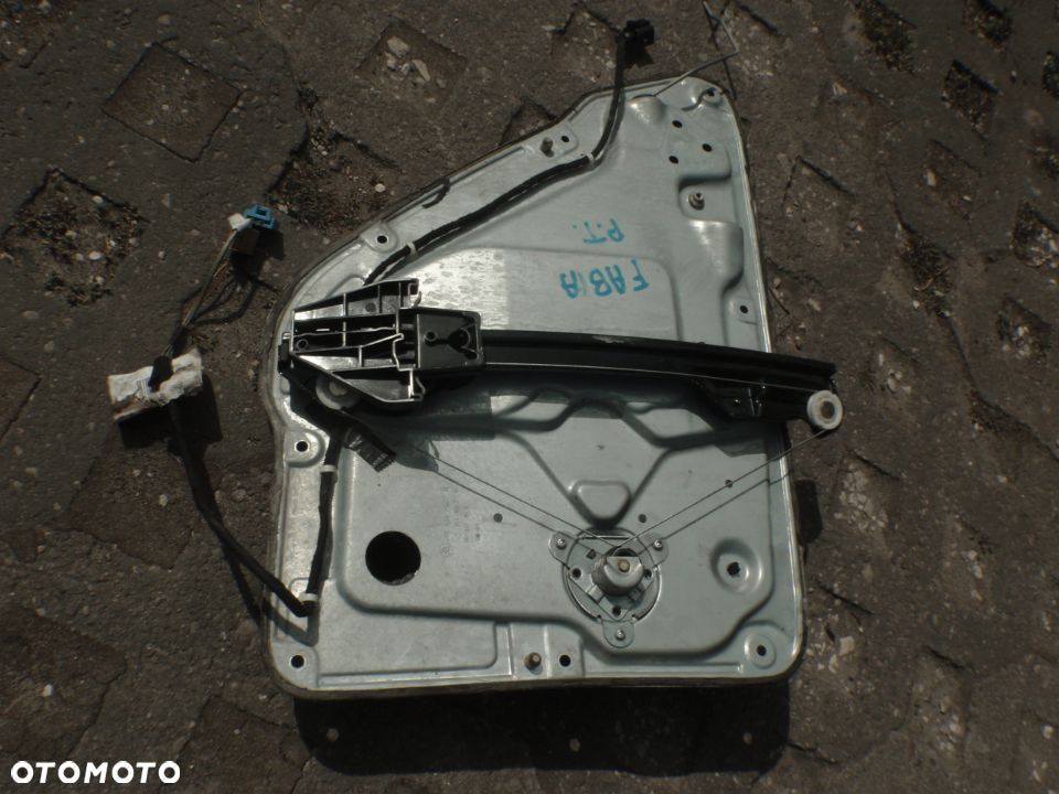 mechanizm podnośnik blacha  szyby szyby skoda fabia - 1