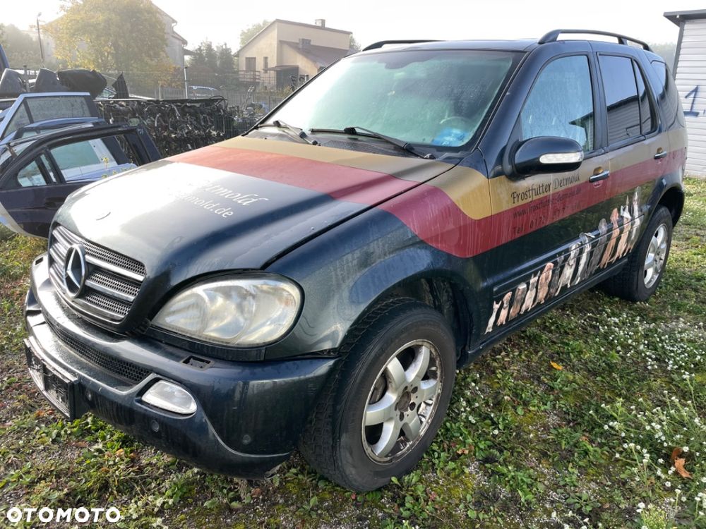 Mercedes ML 163 lift 400cdi  drzwi klapa zamek xenon om628 - 13
