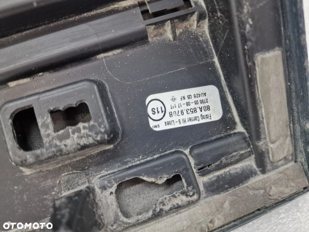AUDI Q5 II 80A S-LINE 16- PRAWA LISTWA DRZWI TYLNA TYLNIA TYŁ , NR 80A853970B , ZIELONY METALIK , NR AUKCJI LD3 - 11