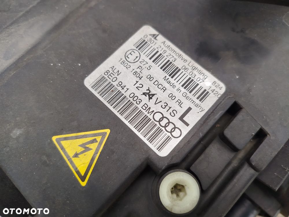 Audi A4 B7 lampa przednia lewa plus prawa Xenon komplet - 7