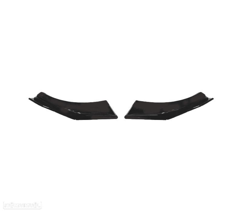 SPLITERS TRASEIROS VOLKSWAGEN VW POLO 23- PRETO BRILHANTE - 2