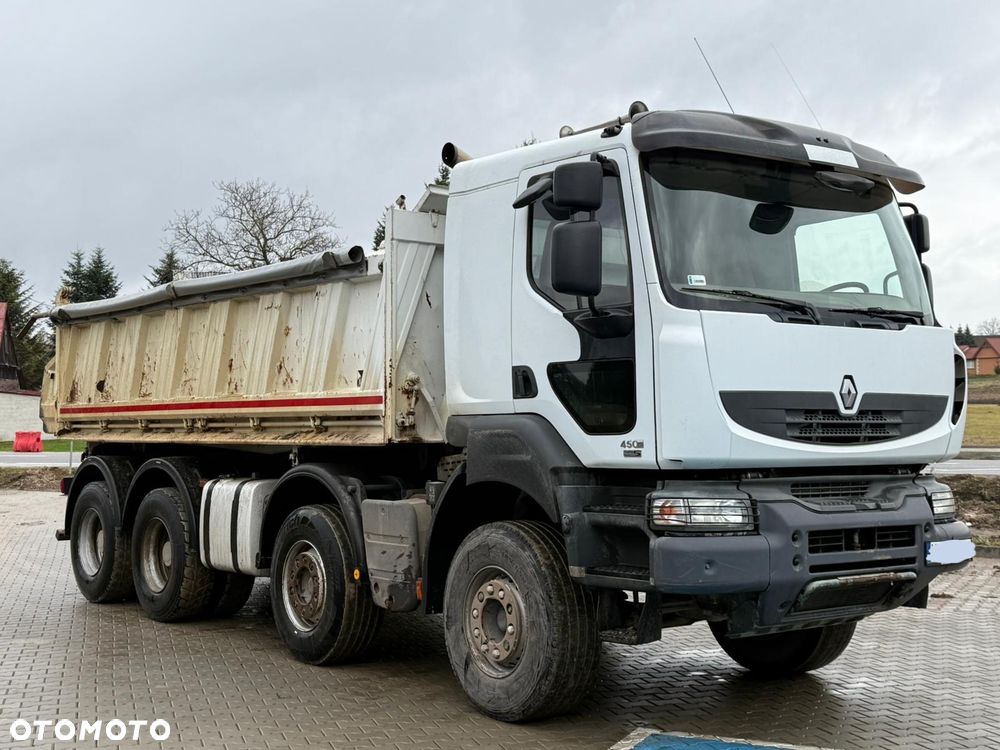 Renault KERAX 450 DXI / WYWROTKA / 8X4 / 3 STRONNA / MEILLER / EURO 5 - 2