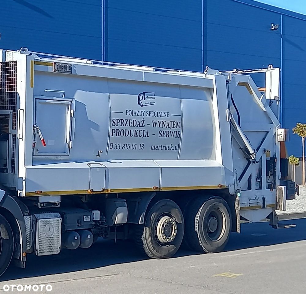 Zabudowa śmieciarki jednokomorowa HEIL 20m3 110-1100L - 4