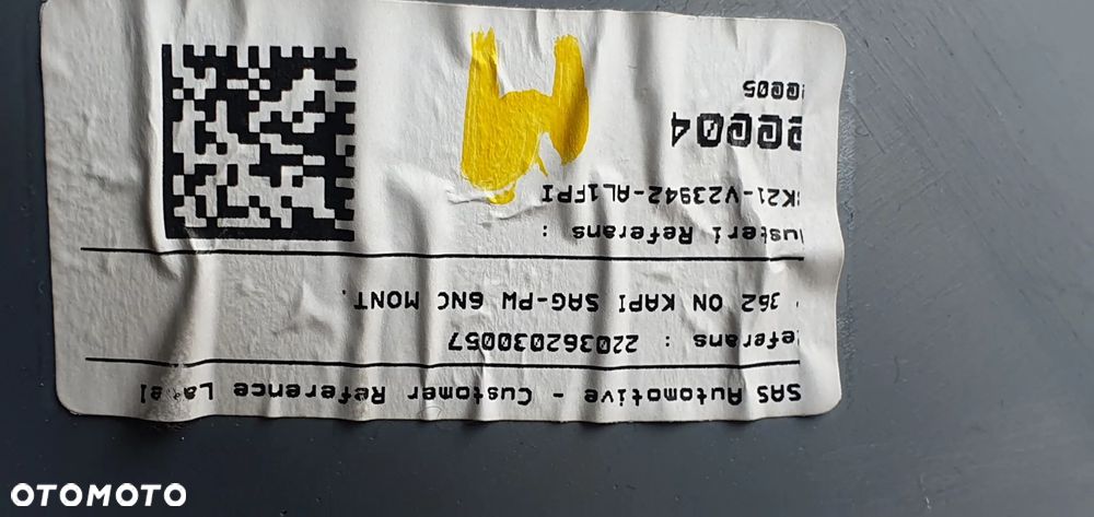 Boczek tapicerka prawy przód przednia prawa Ford Transit Custom MK8 Lift - 8