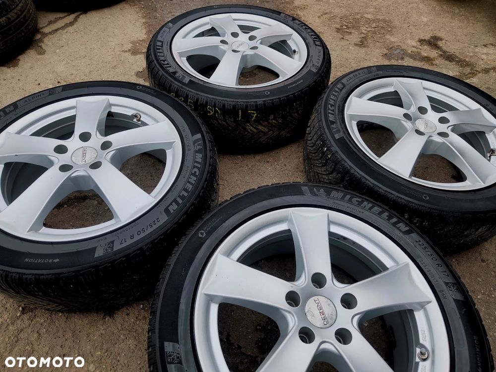 5x112 Alufelgi Felgi Aluminiowe 17 Koła Zimowe zima AUDI A4 B6 B7 B8 A6 C6 C5 A3 8P 8V Q3 VW TIGUAN PASSAT B5 B6 B7 B8 Golf 5 6 7 Touran Caddy jetta SEAT EXEO Altea Leon  exeo ateca SKODA Octavia 3 4 III Superb yeti karoq Mercedes Alu-Rad Legnica 225/50 4,5mm - 6