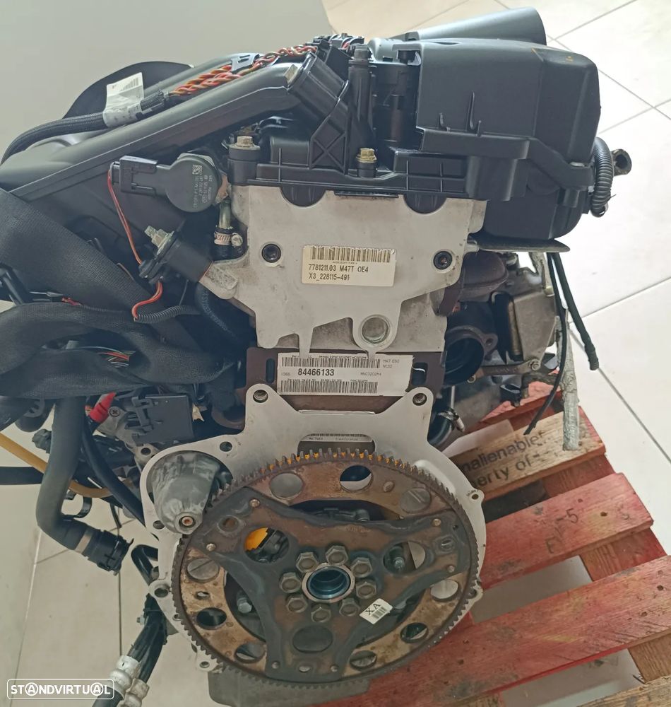 Motor bmw 520D 163cv E60 E61 2.0D M47 204d4 caixa velocidades 6HP19 - 5