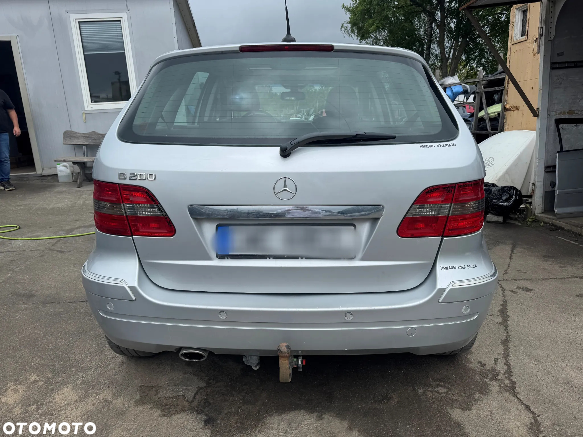 MERCEDES BENZ W245 2005 2.0 8V 136KM SREBRNY NA CZĘŚCI - 5