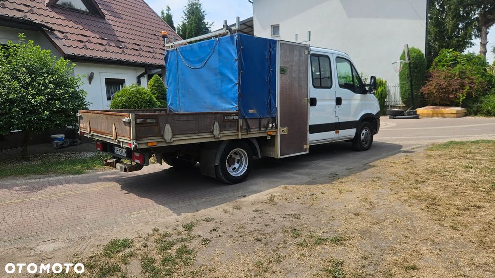 Iveco DAILY 35C17 3.0 HPI  35C DUBEL KABINA  7-OS SKRZYNIA  PAKA 3,20 M  IDEALNE POD KIPER  WYWROTKA - 5