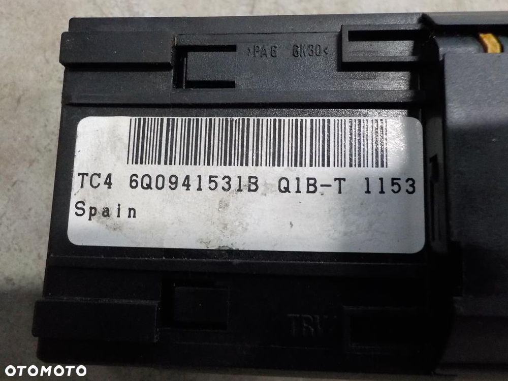 VW T5 WŁĄCZNIK PRZEŁĄCZNIK ŚWIATEŁ 6Q0941531B - 2