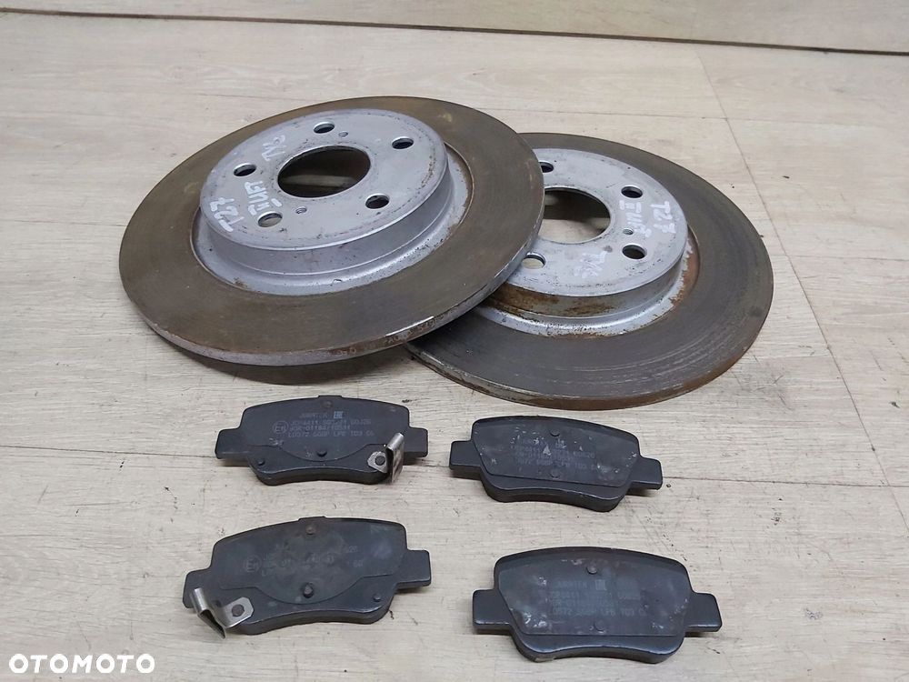 Toyota Avensis T27 Lift T29 tarcza hamulcowa tył 290mm klocki - 5