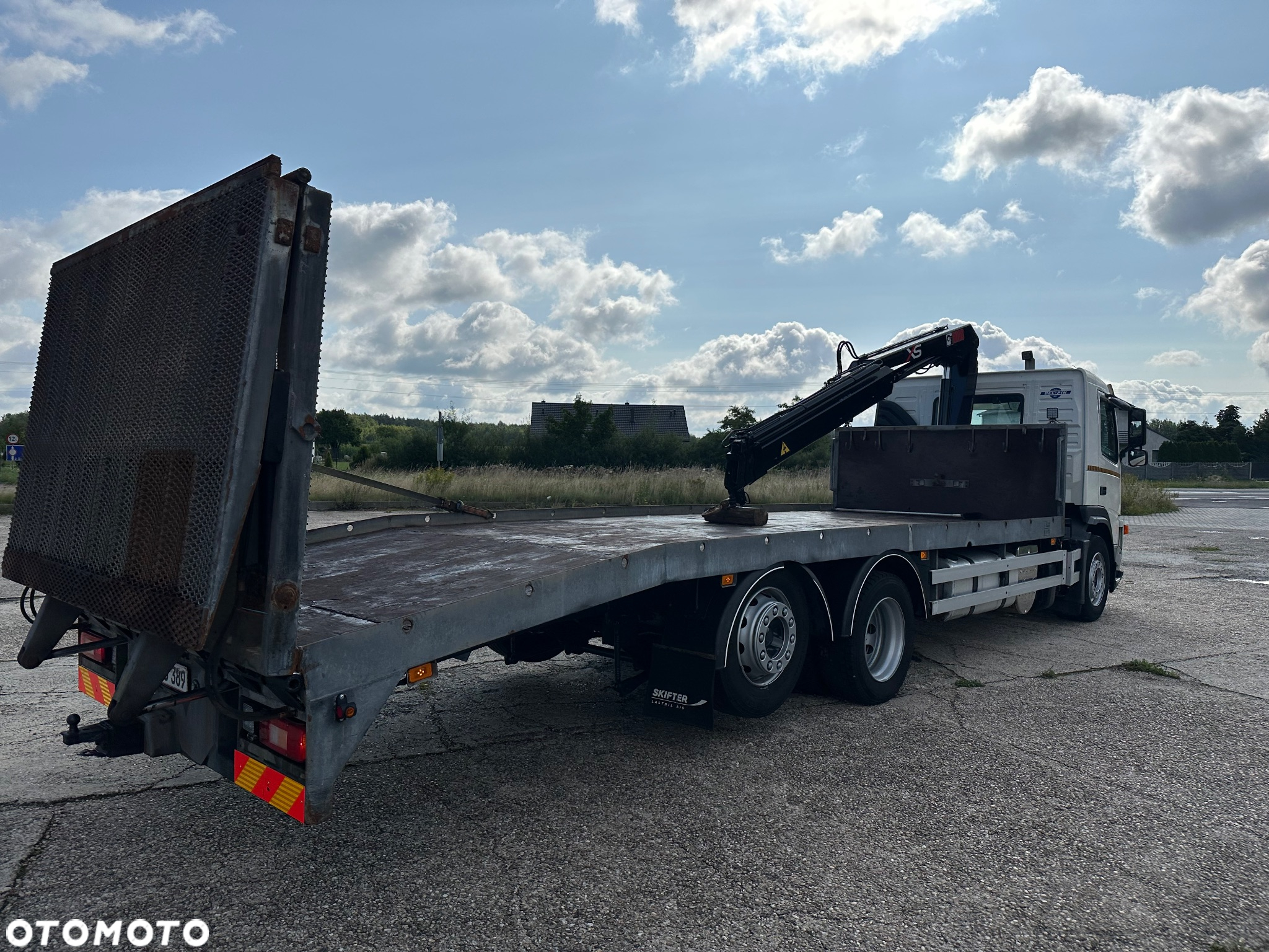 Volvo FM 340  HDS HIAB 099  LAWETA 8m. rampa hydrauliczna - 11