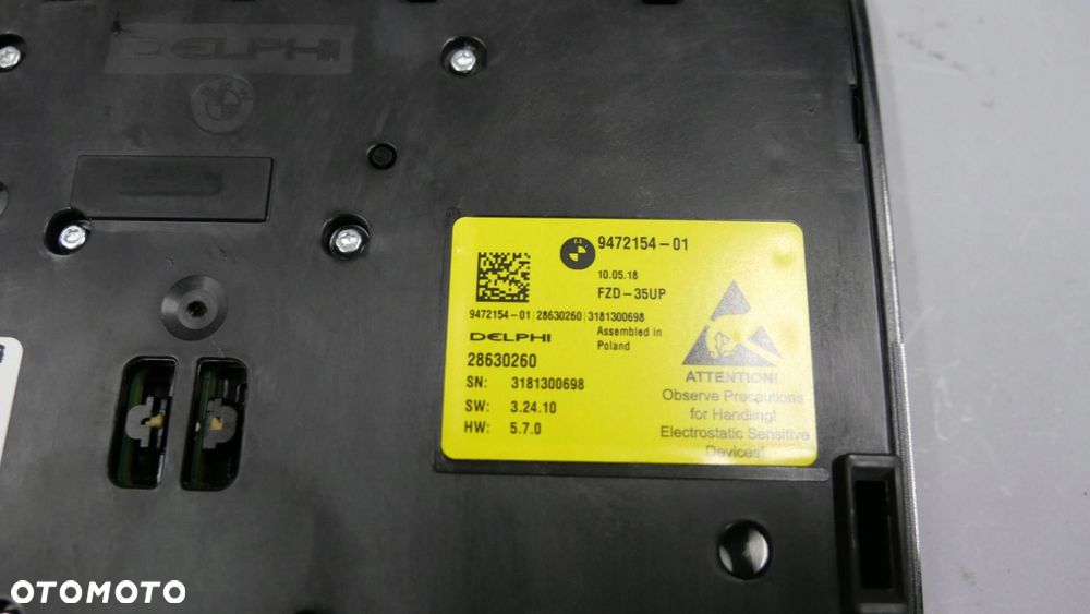 bmw g01 g02 g30 g31 lampka oświetlenie wnętrza kabiny podsufitki 9472154 - 10