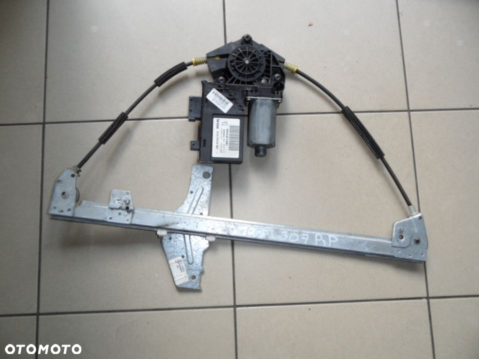 MECHANIZM PODNOSNIK  SZYB PRAWY LEWY PRZOD PEUGEOT 307 SW - 2