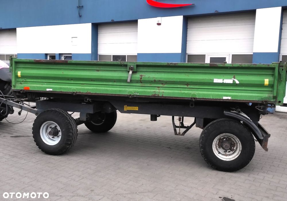 Metal-Fach T710/1 Przyczepa rolnicza Wywrotka 3 strony 6 ton 2011 R - 4