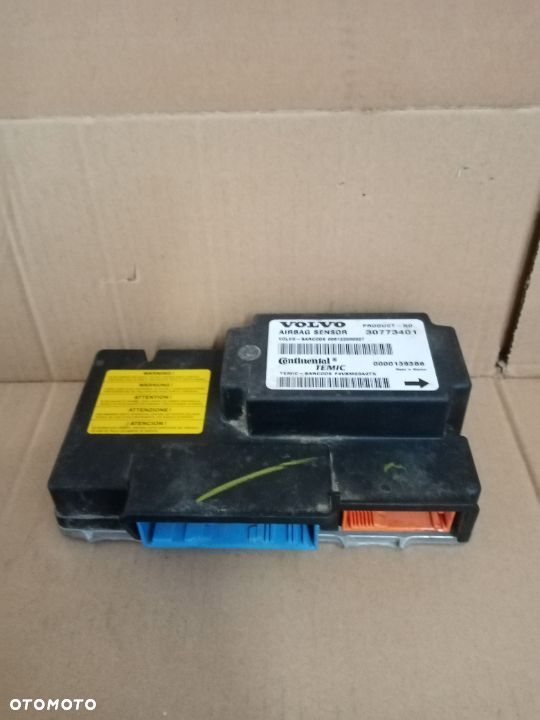Moduł Sensor Airbag Poduszek Volvo V50 S40 30773401 - 1
