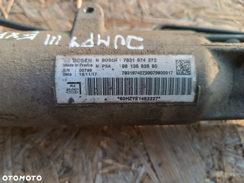 MAGLOWNICA PRZEKŁADNIA KIEROWNICZA 9813692680 PEUGEOT EXPERT III JUMPY III - 6