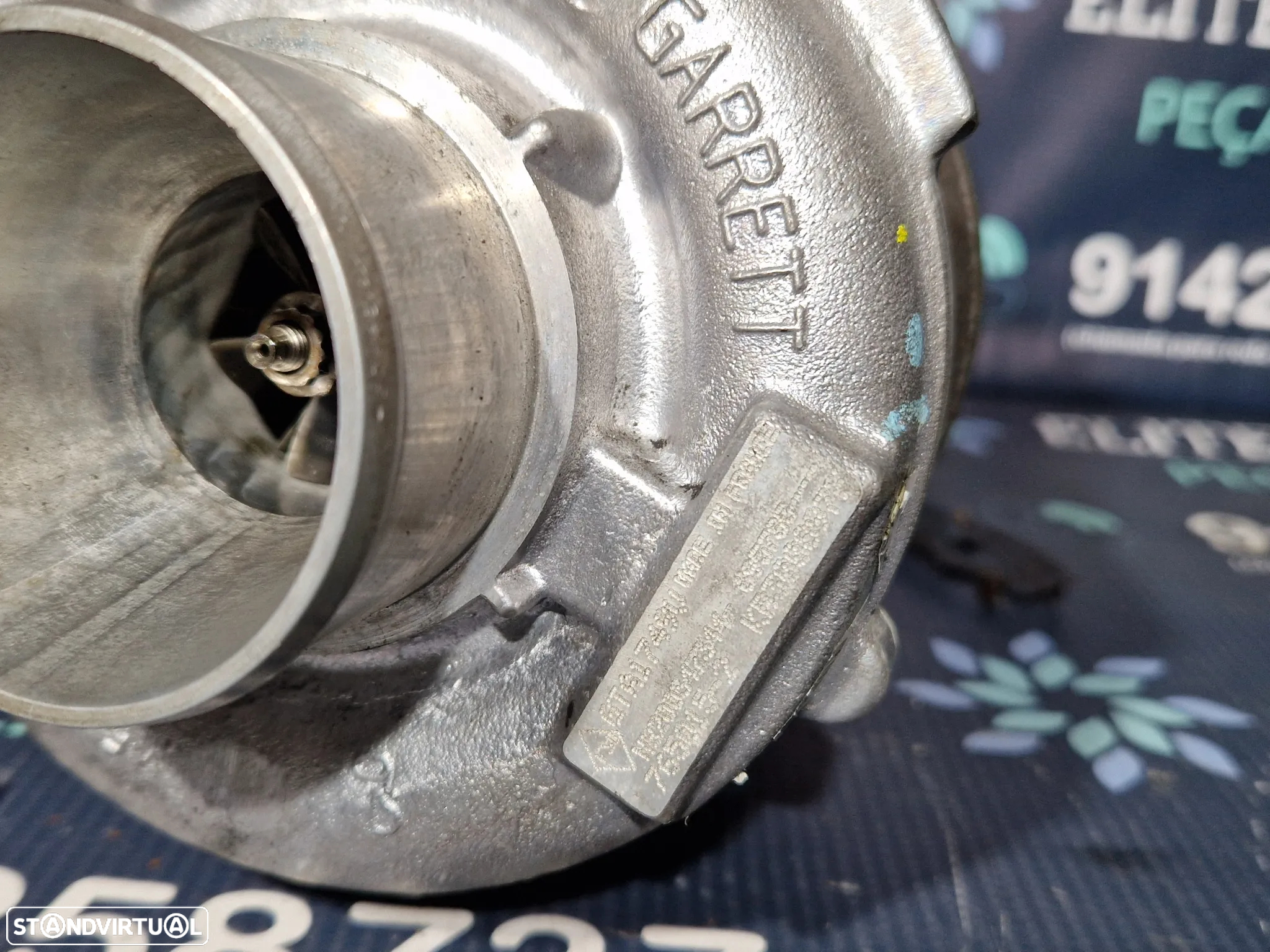 Turbo usado GARRETT GTA1749V RENAULT LAGUNA 2.0 DCI 150CV H8200347344 MEGANE ESPACE TRAFIC - 5