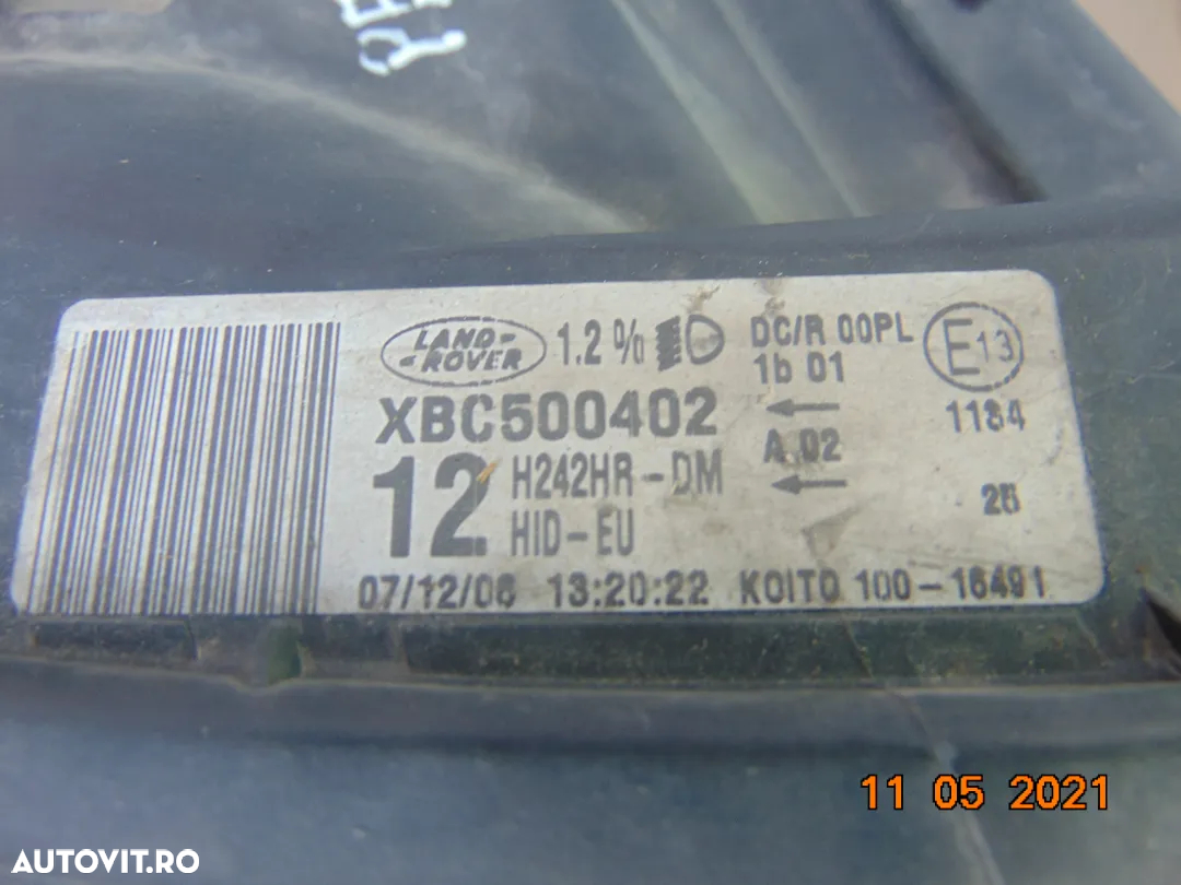 Far Land Rover Discovery 3 xenon faruri xenon Discovery 3 dezmembrez - 6