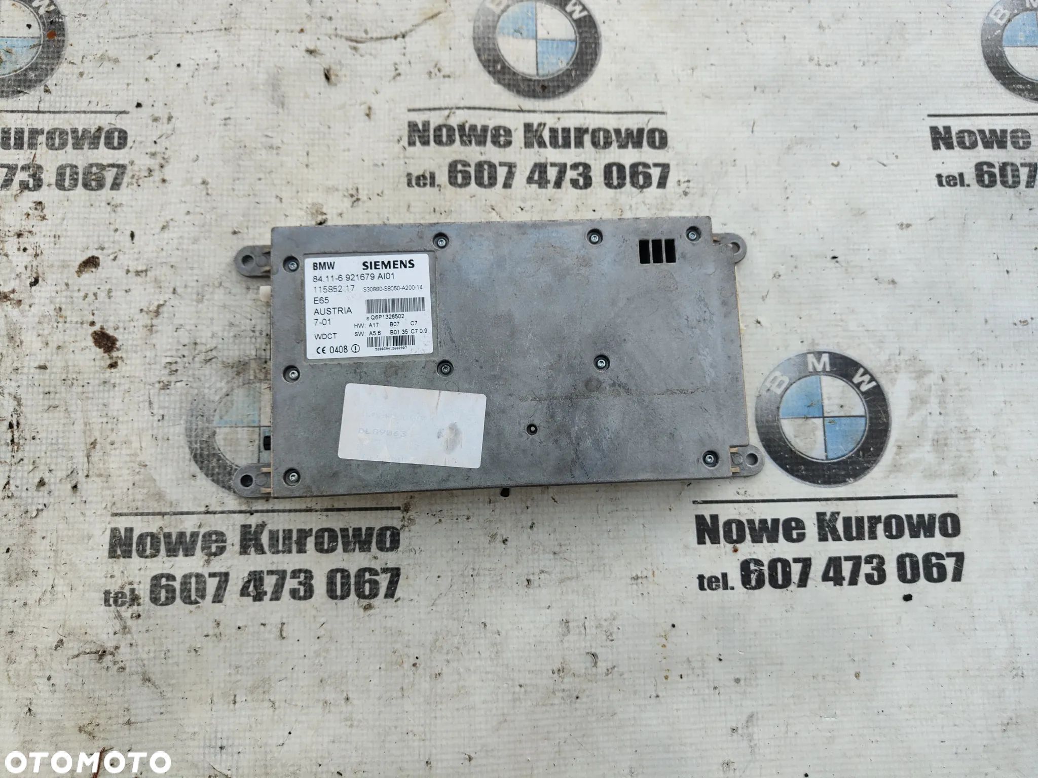 BMW E65 Moduł sterownik Bluetooth - 1