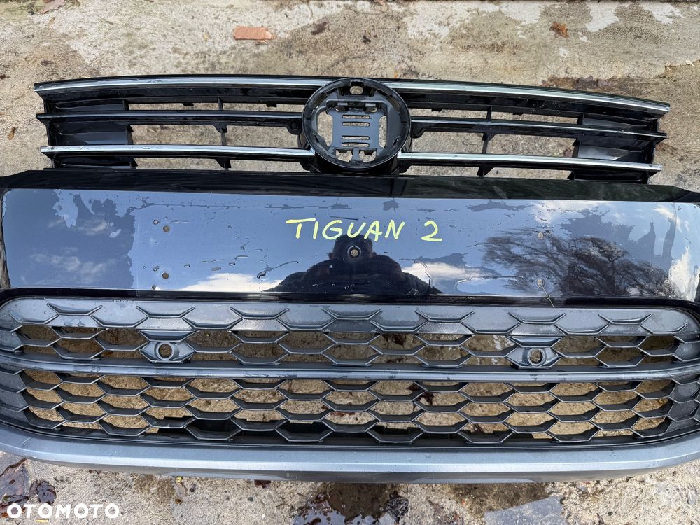 ZDERZAK PRZÓD PRZEDNI VOLKSWAGEN TIGUAN II 5NA ZWYKŁY 5NA807221 - 23