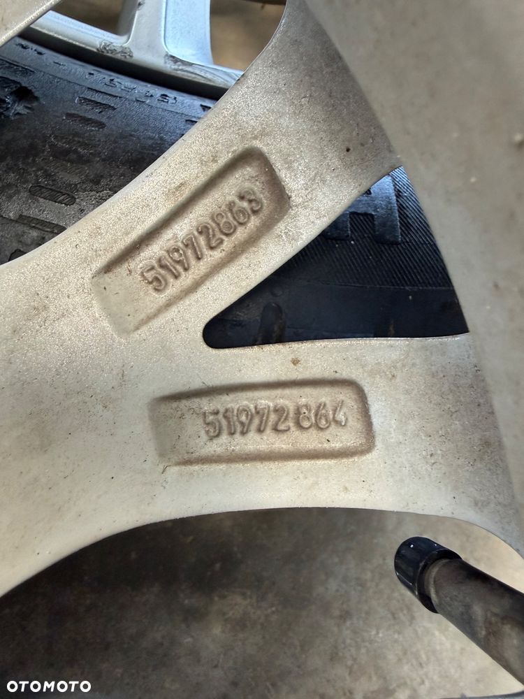 Felga aluminiowa Fiat 500 6Jx15 ET 35 Oryginalna - 5
