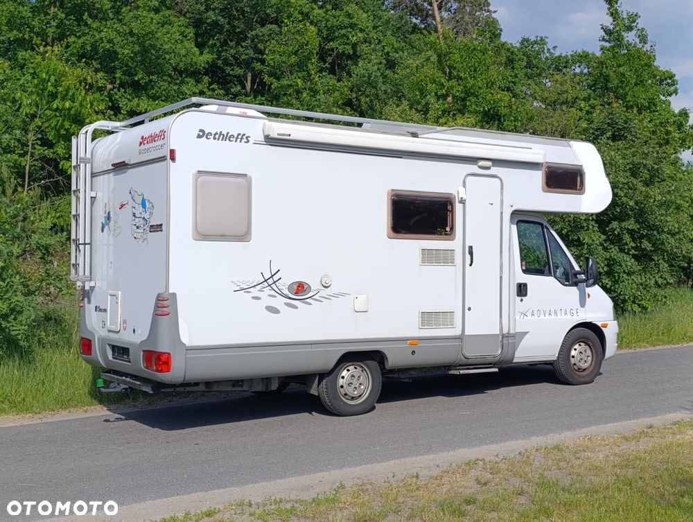 Fiat Ducato Dethleffs Alkowa Klimatyzacja Piętrowe łóżka Garaż - 7