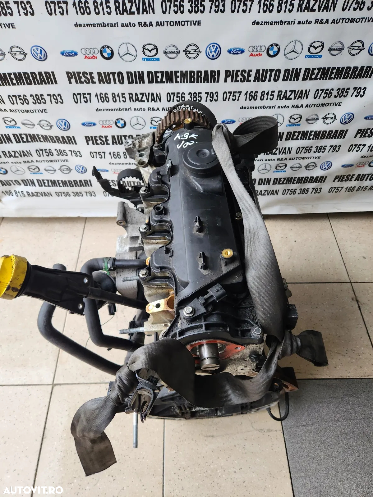 Motor K9KJ836 1.5 Dci Euro 5 Motor Dacia Duster Lodgy Logan Sandero Renault Clio Megane 3 Scenic 3 - 3