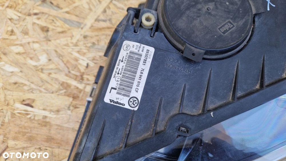 VW TOUAREG LAMPA PRZÓD PRZEDNIA LEWA  EUROPA XENON 7L6941015CF - 3