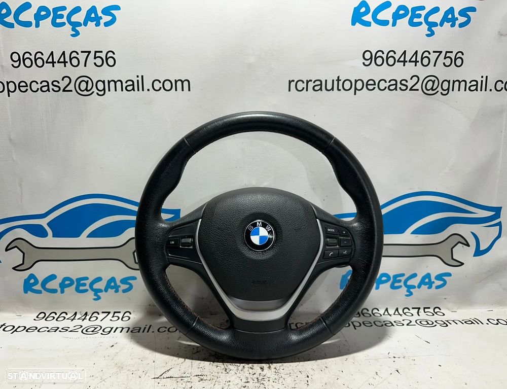 .Volante Completo Sport Pele Original BMW Serie 1 F20 5 Portas F21 3 Portas 62560182D 2011 - 2022 - 1