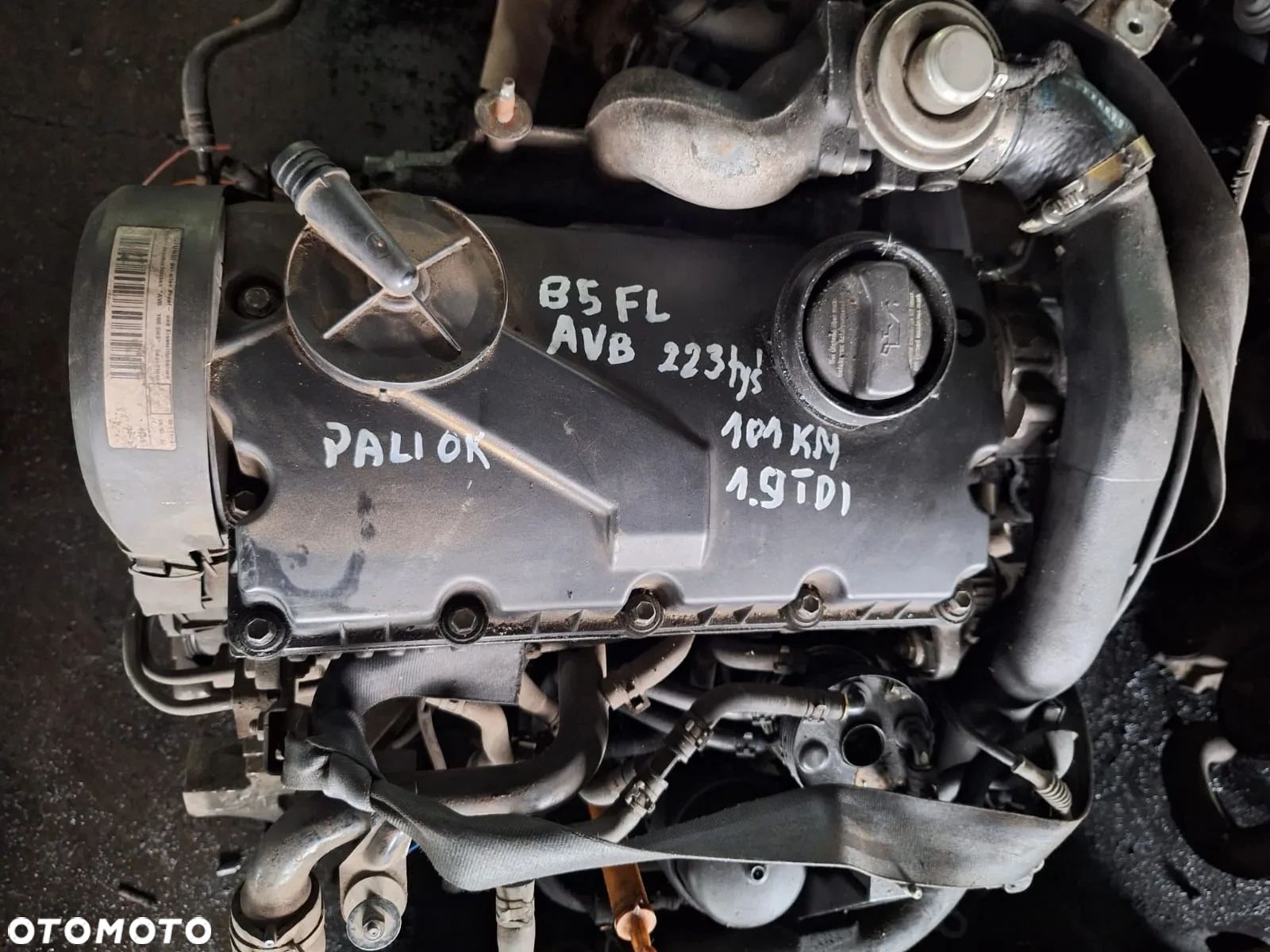 SILNIK 1.9 TDI AVB VW PASSAT B5 FL SKODA SUPERB GWARANCJA - 1