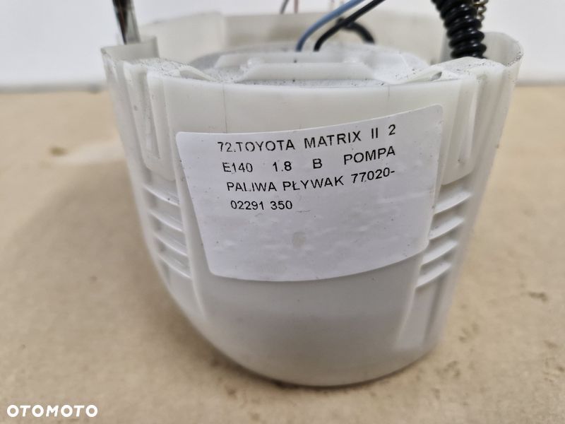 toyota matrix ii 2 e140 1.8 b pompa paliwa pływak 77020-02291 - 4