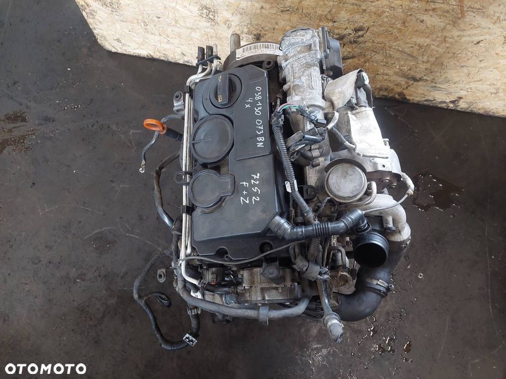 SILNIK DIESEL POMPKI TURBO TOURAN I 1.9 TDI BLS 038130073BN 54399880072 - 7