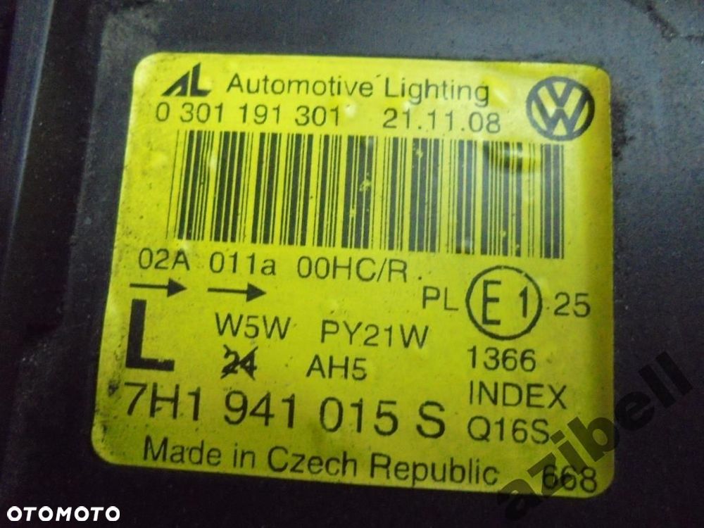 VW T5 7H0 TRANSPORTER - lampa przednia lewa - 4