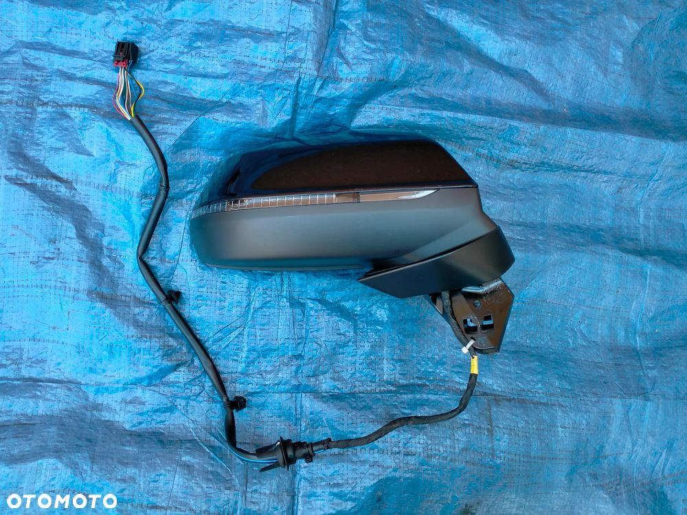 Audi Q7 SQ7 4M Lusterko Prawe LC9X Chrom / Fotochrom 15 Pin Pinów / Side Assist / Asystent / EUROPA - 4