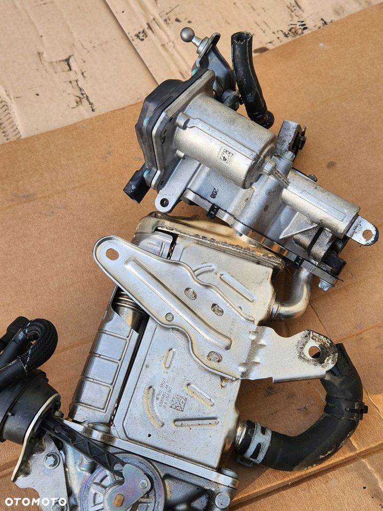 chłodnica spalin zawór egr kompletna mercedes 6541404301 a6541407500 w213 - 4