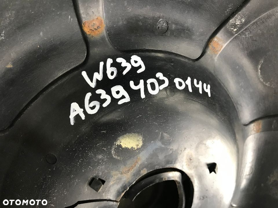 Osłona podwozia Mercedes Vito w639 osłona koła zapasowego a6394030144 - 8