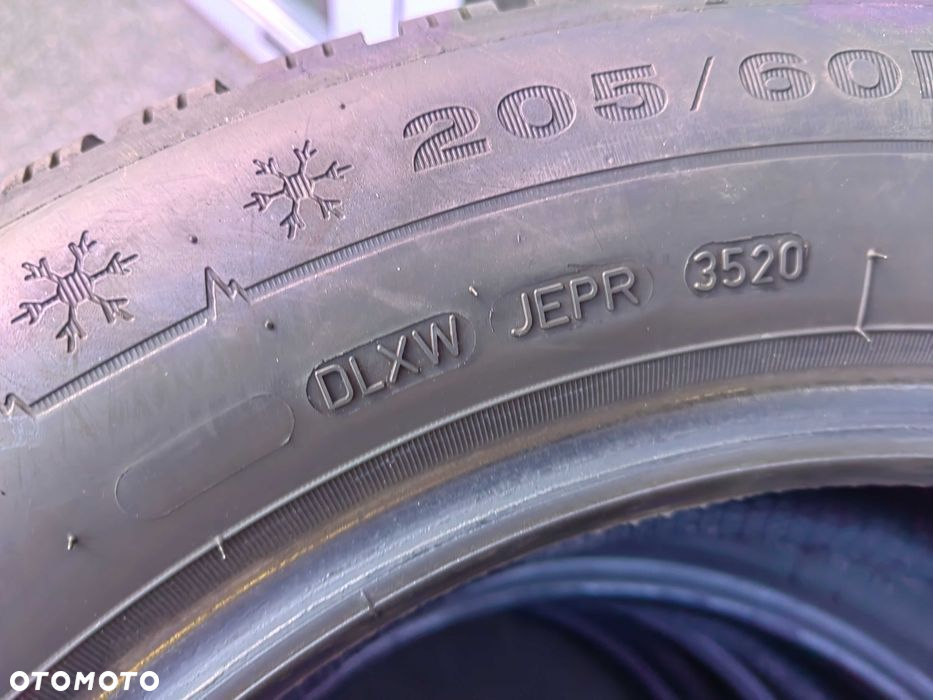 205/60R16 96H Dunlop Winter Sport 5 Komplet zima KZ72 k5 - 5