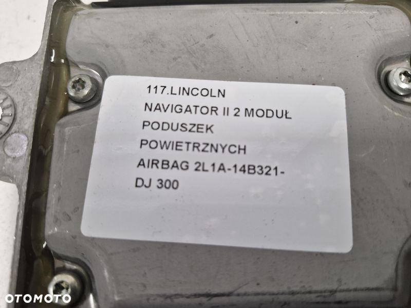 lincoln navigator ii moduł sterownik poduszek powietrznych airbag 2l1a-14b321-dj - 6