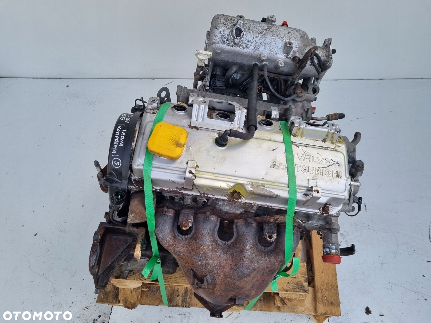 SILNIK Mitsubishi Galant VIII 2.0 16V test 4G63 - 4