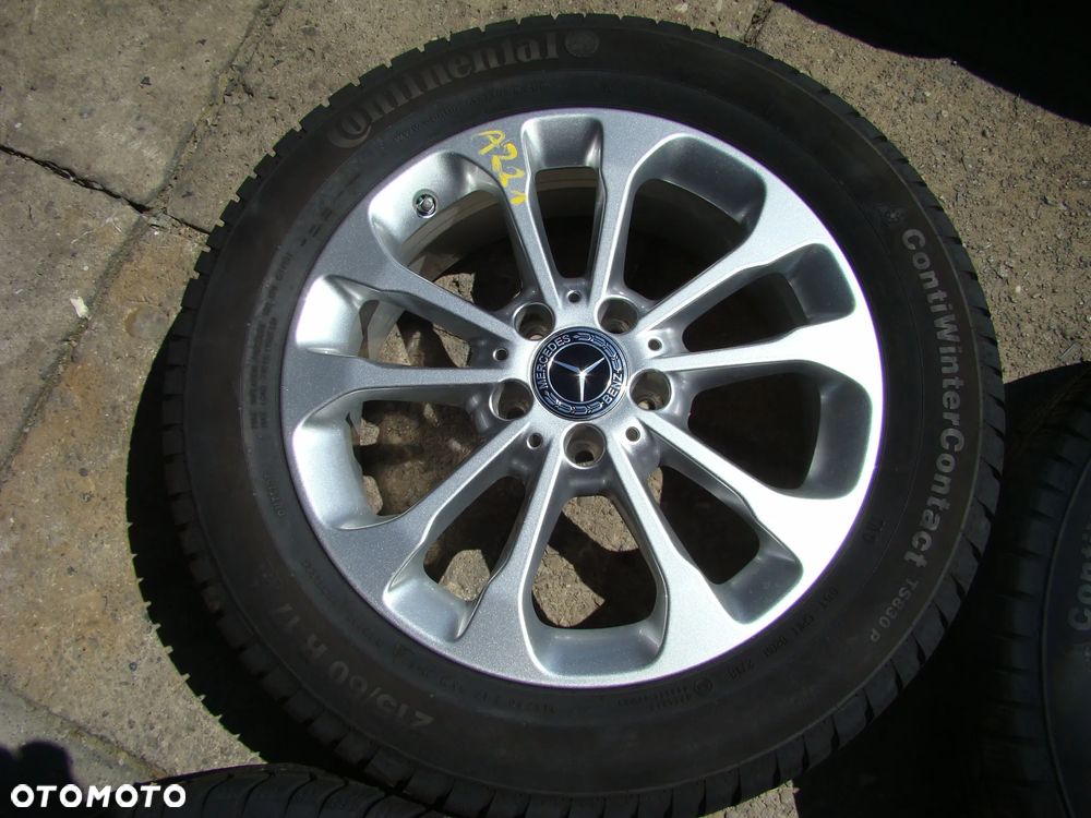 a221 5x112 Mercedes GLA X156 Vito Viano V-klasa W639 W447 6,5jx17 zima 215/60 - 4
