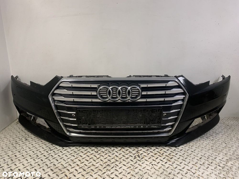 ŁADNY NIEUSZKODZONY ZDERZAK GRILL PRZEDNI PRZÓD AUDI A4 B9 S-LINE 15-19 4xPDC SPRYSKI 8W0807437 - 2